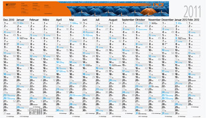 Wandkalender Kalender